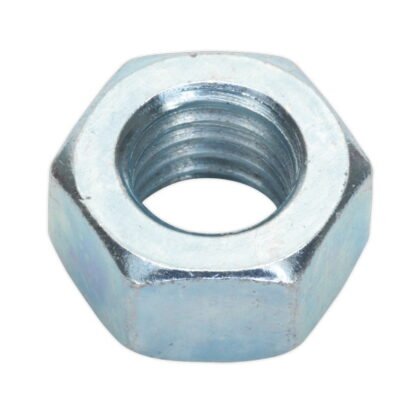 Sealey Zinc Plated Steel Nut M12, DIN 934 - Pack of 25 (5054511039177) SN12