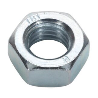 Sealey Zinc Plated Steel Nut M14, DIN 934 - Pack of 25 (5054511039191) SN14