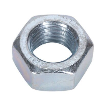 Sealey Zinc Plated Steel Nut M24, DIN 934 - Pack of 5 (5054511078824) SN24