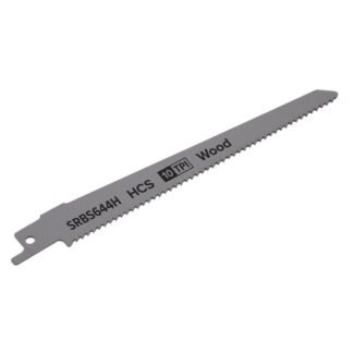 Sealey Reciprocating Saw Blade for Clean Wood 150mm 10tpi - Pack of 5 (5054511806601) SRBS644H
