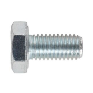 Sealey 8.8 Zinc Plated HT Setscrew M10 x 20mm, DIN 933 - Pack of 25 (5051747371491) SS1020