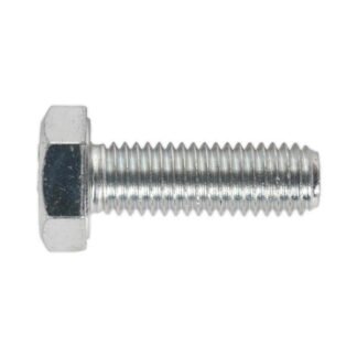 Sealey 8.8 Zinc Plated HT Setscrew M10 x 30mm, DIN 933 - Pack of 25 (5054511058819) SS1030