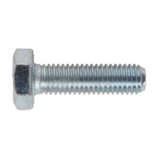 Sealey 8.8 Zinc Plated HT Setscrew M10 x 35mm, DIN 933 - Pack of 25 (5054511058826) SS1035