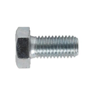 Sealey 8.8 Zinc Plated HT Setscrew M12 x 25mm, DIN 933 - Pack of 25 (5054511060003) SS1225