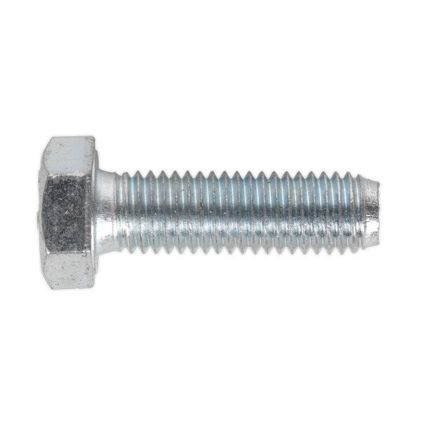 Sealey 8.8 Zinc Plated HT Setscrew M12 x 40mm, DIN 933 - Pack of 25 (5054511060027) SS1240