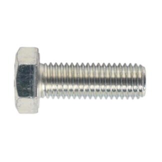 Sealey 8.8 Zinc Plated HT Setscrew M14 x 40mm, DIN 933 - Pack of 10 (5054511060065) SS1440