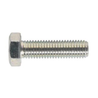 Sealey 8.8 Zinc Plated HT Setscrew M14 x 50mm, DIN 933 - Pack of 10 (5054511060072) SS1450
