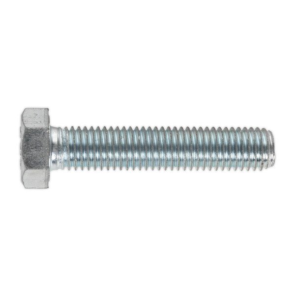 Sealey 8.8 Zinc Plated HT Setscrew M14 x 70mm, DIN 933 - Pack of 10 (5054511060089) SS1470