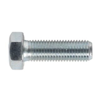 Sealey 8.8 Zinc Plated HT Setscrew M16 x 50mm, DIN 933 - Pack of 10 (5054511060102) SS1650
