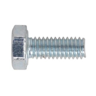 Sealey 8.8 Zinc Plated HT Setscrew M4 x 16mm, DIN 933 - Pack of 50 (5054511061796) SS416