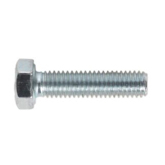 Sealey 8.8 Zinc Plated HT Setscrew M5 x 20mm, DIN 933 - Pack of 50 (5051747367456) SS520