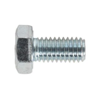 Sealey 8.8 Zinc Plated HT Setscrew M6 x 12mm, DIN 933 - Pack of 50 (5054511060966) SS612