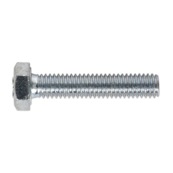 Sealey 8.8 Zinc Plated HT Setscrew M6 x 30mm, DIN 933 - Pack of 50 (5054511061161) SS630