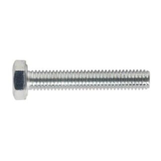 Sealey 8.8 Zinc Plated HT Setscrew M6 x 35mm, DIN 933 - Pack of 50 (5054511061178) SS635