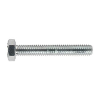 Sealey 8.8 Zinc Plated HT Setscrew M6 x 40mm, DIN 933 - Pack of 50 (5054511058888) SS640