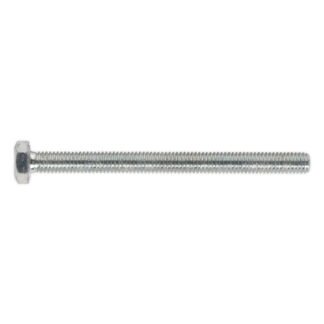 Sealey 8.8 Zinc Plated HT Setscrew M6 x 75mm, DIN 933 - Pack of 50 (5054511058918) SS675