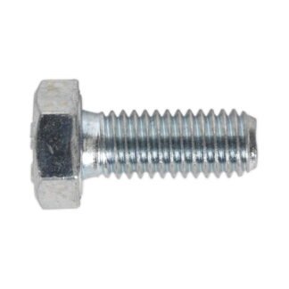 Sealey 8.8 Zinc Plated HT Setscrew M8 x 20mm, DIN 933 - Pack of 50 (5054511058949) SS820