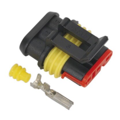 Sealey 3- Way Superseal Female Connector - Pack of 5 (5054511168655) SSC3F