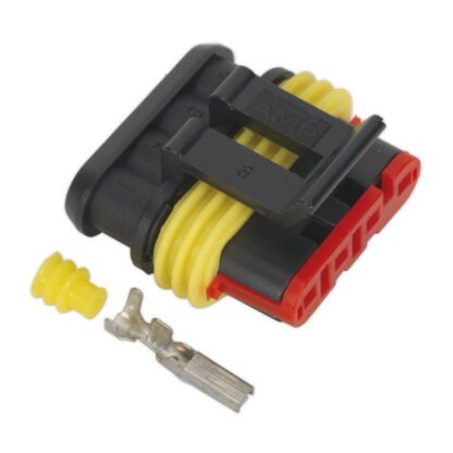 Sealey 4- Way Superseal Female Connector - Pack of 3 (5054511168686) SSC4F