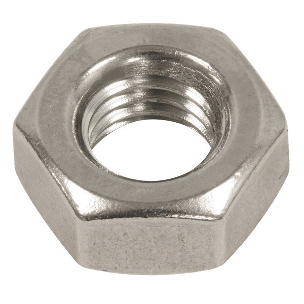 Sealey Stainless Steel Nut M10 A2, DIN 934 - Pack of 50 (5054630496158) SSN10