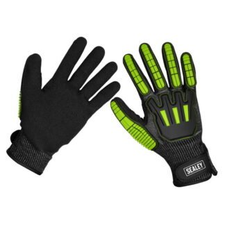 Sealey Cut & Impact Resistant Gloves, X- Large - Pair (5054630176784) SSP39XL