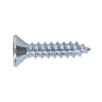 Sealey Self- Tapping Countersunk Pozi Screw 3.5 x 16mm, DIN 7982 - Pack of 100 (5054511059885) ST3516