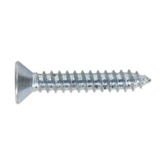 Sealey Self- Tapping Countersunk Pozi Screw 4.2 x 25mm, DIN 7982 - Pack of 100 (5054511059915) ST4225