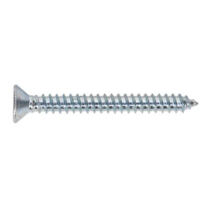 Sealey Self- Tapping Countersunk Pozi Screw 4.2 x 38mm, DIN 7982 - Pack of 100 (5054511059922) ST4238