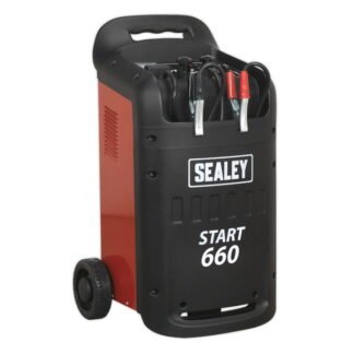 Sealey 12/24V Starter/Charger 660/100A 230V (5054511212204) START660