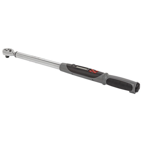 Sealey Premier Digital Torque Wrench with Angle Function 1/2IN Sq Drive 20- 200Nm (5051747626928) STW306