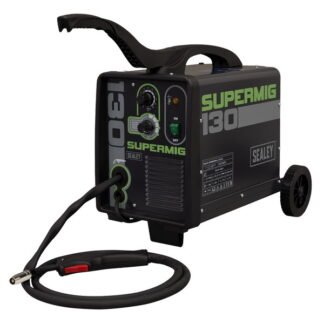 Sealey Mini Portable Gas/Gasless MIG Welder 130A 230V (5054630428944) SUPERMIG130