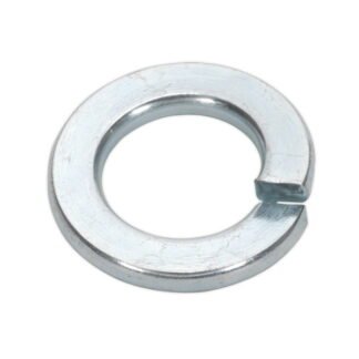 Sealey Zinc Plated Spring Washer M10, DIN 127B - Pack of 50 (5054511047653) SWM10