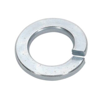Sealey Zinc Plated Spring Washer M12, DIN 127B - Pack of 50 (5054511047639) SWM12