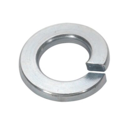 Sealey Zinc Plated Spring Washer M5, DIN 127B - Pack of 100 (5054511061208) SWM5