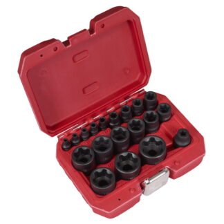 Sealey External TRX- P* Socket Set 19pc (5054630436161) SX097