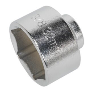 Sealey Low Profile Oil Filter Socket 3/8IN Sq Drive 32mm (5024209669580) SX113