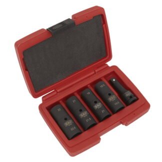 Sealey Double Ended Impact Socket Set 1/2IN Sq Drive 5pc (5054630060410) SX1820