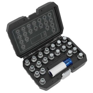 Sealey Locking Wheel Nut Key Set for BMW & Mini 21pc (5054511776379) SX209