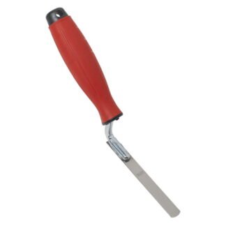 Sealey Stainless Steel Edging Trowel with Rubber Handle 12mm (5054630307089) T0309