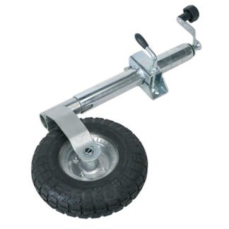 Sealey Jockey Wheel & Clamp 48mm - 260mm Pneumatic Wheel (5024209959209) TB372