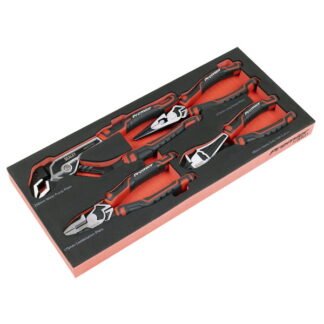 Sealey Premier Pliers Set with Tool Tray 4pc (5054630516900) TBT56