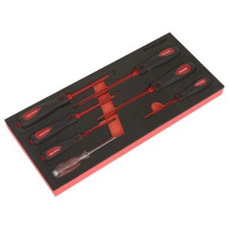 Sealey Premier Insulated Screwdriver Set 7pc - VDE Approved (5054630244582) TBTE04