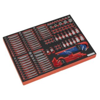 Sealey Premier Platinum Specialised Bit & Socket Set with Tool Tray 177pc (5051747925045) TBTP07