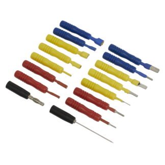 Sealey Test Lead Connector Set 16pc (5054511668735) TLCS01