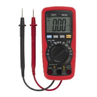 Sealey 8- Function Professional Auto- Ranging Digital Multimeter (5051747492912) TM102