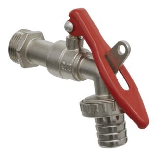 Sealey Zinc Die- Cast Lockable Drum Tap 3/4IN BSP (5054630284144) TP128