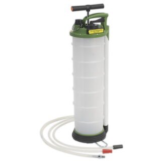 Sealey Manual Vacuum Oil & Fluid Extractor & Discharge 6L (5054511560336) TP6905