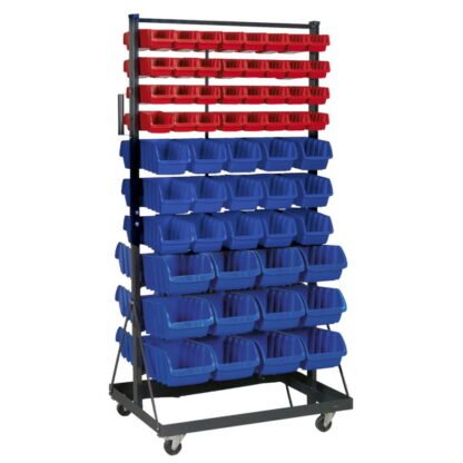 Sealey Mobile Bin Storage System with 118 Bins (5051747783164) TPS118