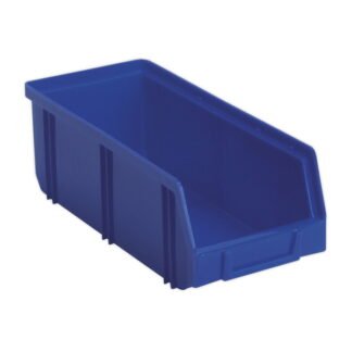 Sealey Deep Plastic Storage Bin 105 x 240 x 85mm, Blue - Pack of 28 (5024209641005) TPS2D