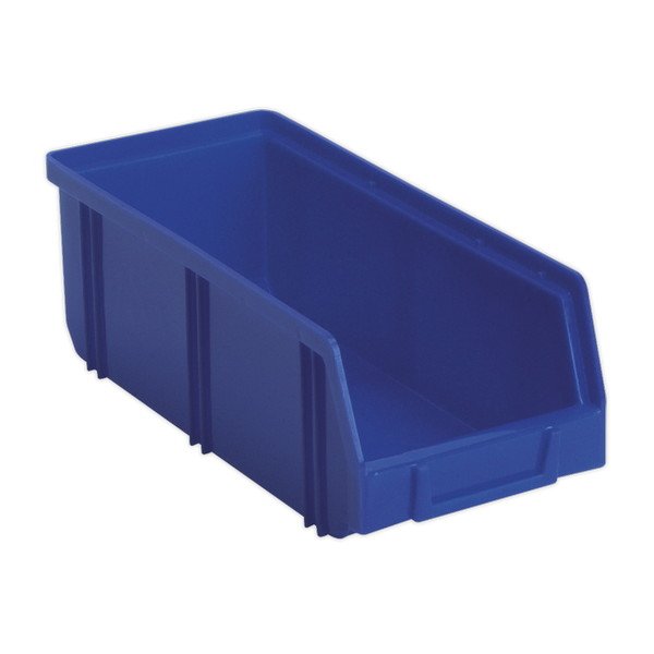 Sealey Deep Plastic Storage Bin 105 x 240 x 85mm, Blue - Pack of 28 (5024209641005) TPS2D